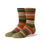 Skarpety dziecięce Crew Curren Kids zielone - 1 para